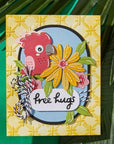 Spellbinders - Cheerful Chirps Collection - 3D Embossing Folder - Bamboo Screen-ScrapbookPal