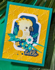 Spellbinders - Cheerful Chirps Collection - 3D Embossing Folder - Bamboo Screen-ScrapbookPal