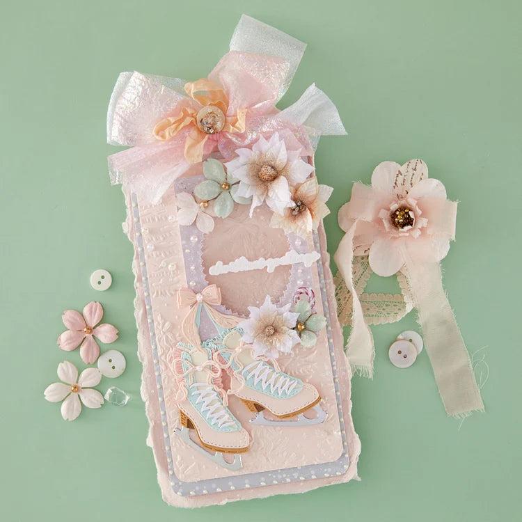 Spellbinders - Christmas Blush Collection - Dies - Frosty Skates-ScrapbookPal