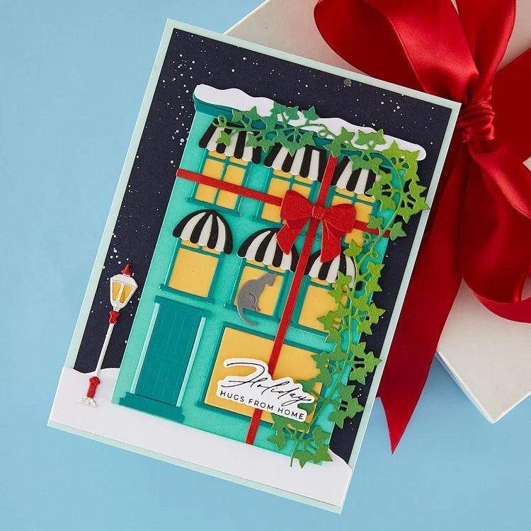 Spellbinders - Christmas City Holiday Collection - Dies - Wrapped Up City Holiday-ScrapbookPal