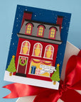 Spellbinders - Christmas City Holiday - Letterpress + Foil Plate & Dies - Holiday Hugs Sentiments-ScrapbookPal