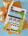 Spellbinders - Christmas City Holiday - Letterpress + Foil Plate & Dies - Holiday Hugs Sentiments-ScrapbookPal