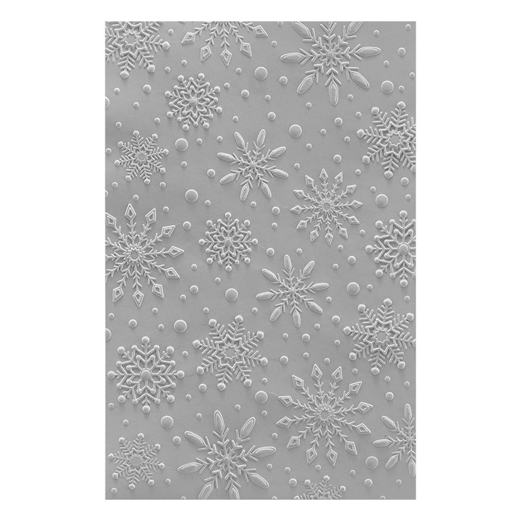 Spellbinders - Christmas Collection - 3D Embossing Folder - Flurry of Snowflakes-ScrapbookPal