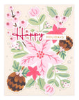 Spellbinders - Classic Christmas Collection - Dies - Christmas Florals & Sentiments-ScrapbookPal