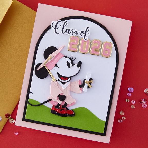 Spellbinders - Classic Mouse Graduation Collection - Dies - Classic Mouse Graduation-ScrapbookPal