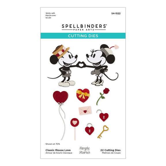 Spellbinders - Classic Mouse Love Collection - Dies - Classic Mouse Love-ScrapbookPal