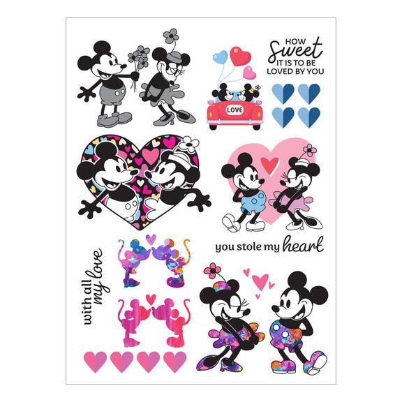 Spellbinders - Classic Mouse Love Collection - Rub-Ons - Classic Mouse Love-ScrapbookPal