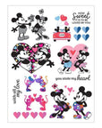 Spellbinders - Classic Mouse Love Collection - Rub-Ons - Classic Mouse Love-ScrapbookPal