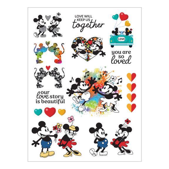 Spellbinders - Classic Mouse Love Collection - Rub-Ons - Classic Mouse Love-ScrapbookPal