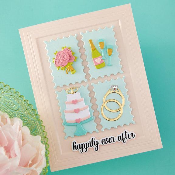 Spellbinders - Classic Mouse Wedding Collection - Dies - Classic Mouse Wedding Accessories-ScrapbookPal