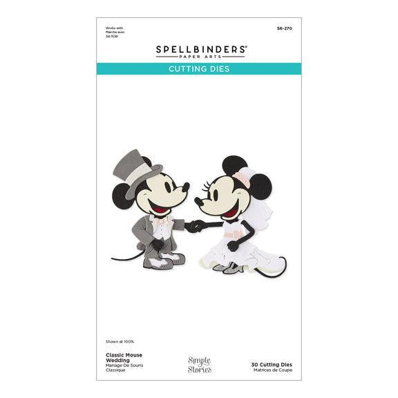 Spellbinders - Classic Mouse Wedding Collection - Dies - Classic Mouse Wedding-ScrapbookPal
