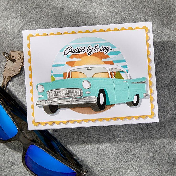 Spellbinders - Classic Road Legends Collection - Dies - Classic Car-ScrapbookPal