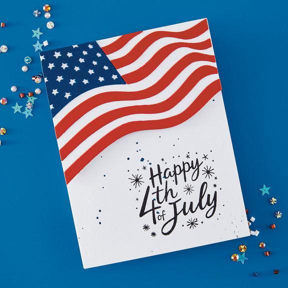 Spellbinders - Clear Stamps & Dies - Stars & Stripes-ScrapbookPal