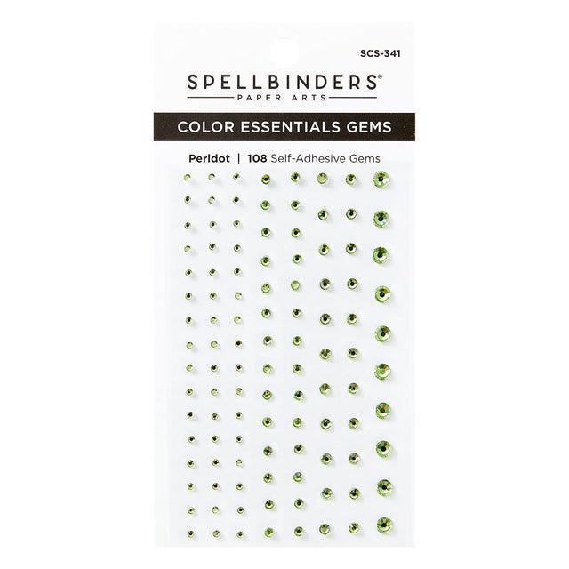 Spellbinders - Color Essential Gems - Peridot-ScrapbookPal