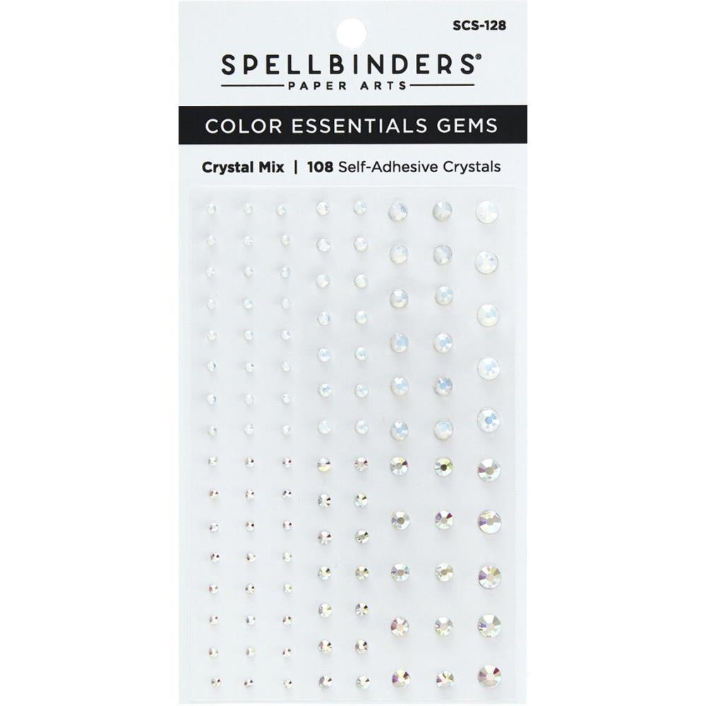Spellbinders - Color Essentials Gems - Crystal Mix-ScrapbookPal
