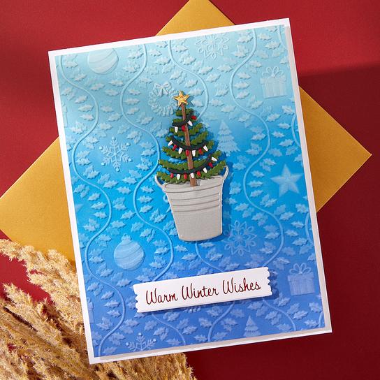 Spellbinders - Country Christmas Collection - Dies - Christmas Rocking Chair-ScrapbookPal