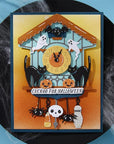 Spellbinders - Cuckoo Cottage Collection - Press Plate & Dies - Cuckoo Cottage Sentiments-ScrapbookPal