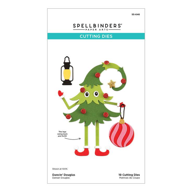 Spellbinders - Dancin' Christmas Friends Collection - Dies - Dancin' Douglas-ScrapbookPal