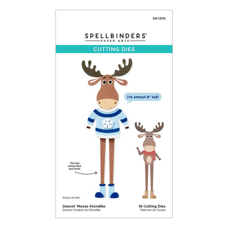 Spellbinders - Dancin' Christmas Friends Collection - Dies - Dancin' Moose Klondike-ScrapbookPal