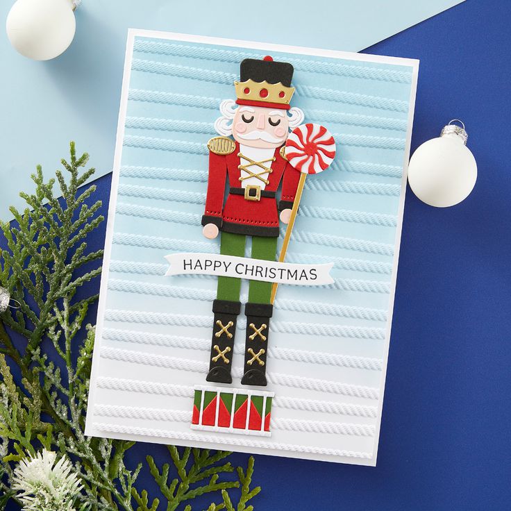 Spellbinders - Dancin' Christmas Friends Collection - Dies - Dancin' Nutcracker Fitz-ScrapbookPal