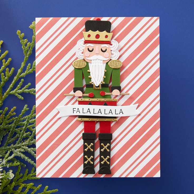 Spellbinders - Dancin' Christmas Friends Collection - Dies - Dancin' Nutcracker Fitz-ScrapbookPal