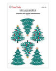 Spellbinders - Dear Santa Collection - Dimensional Stickers - Christmas Trees-ScrapbookPal