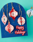 Spellbinders - Dear Santa Collection - Dimensional Stickers - Ornaments-ScrapbookPal