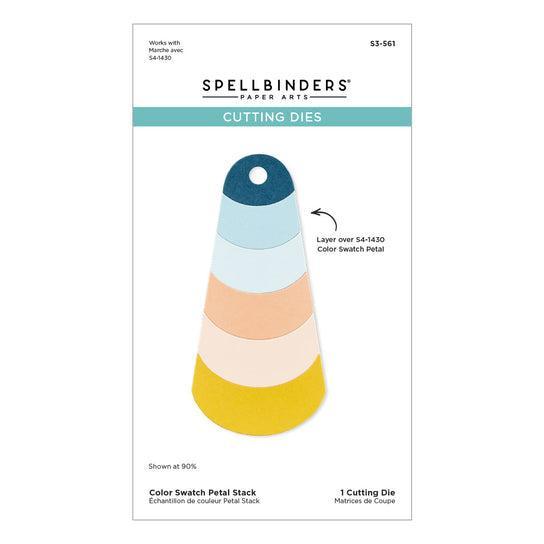 Spellbinders - Dies - Color Swatch Petal Stack-ScrapbookPal