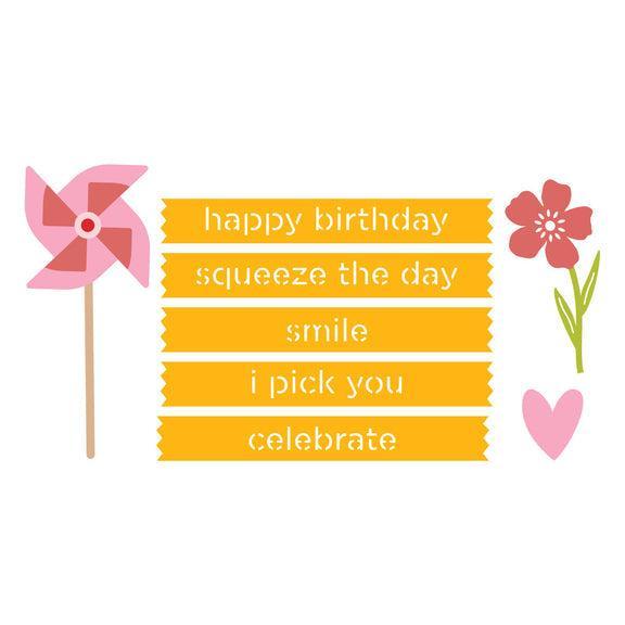 Spellbinders - Dies - Pink Lemonade Stand Tags-ScrapbookPal