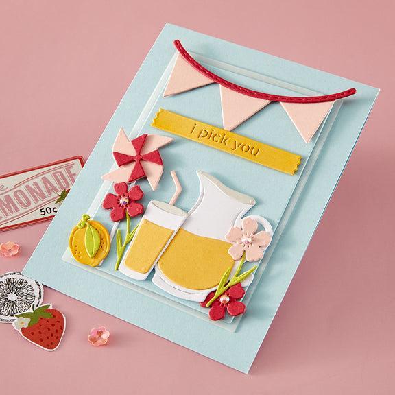 Spellbinders - Dies - Pink Lemonade Stand Tags-ScrapbookPal