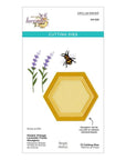 Spellbinders - Dies - Simple Vintage Lavender Fields Hexagons-ScrapbookPal