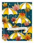 Spellbinders - Falling Leaves Collection - Press Plates - Autumn Rain-ScrapbookPal