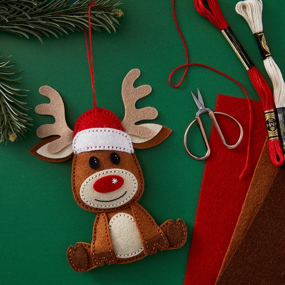 Spellbinders - Felt Stitch &amp; Create Collection - Dies - Felt Reindeer-ScrapbookPal
