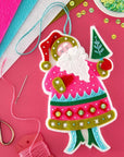 Spellbinders - Festive Felt Christmas Collection - Dies - Festive Santa-ScrapbookPal