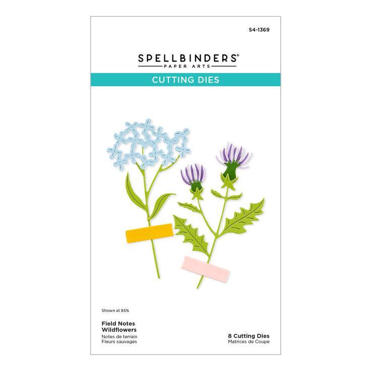 Spellbinders - Field Notes Collection - Dies - Field Notes Wildflowers-ScrapbookPal