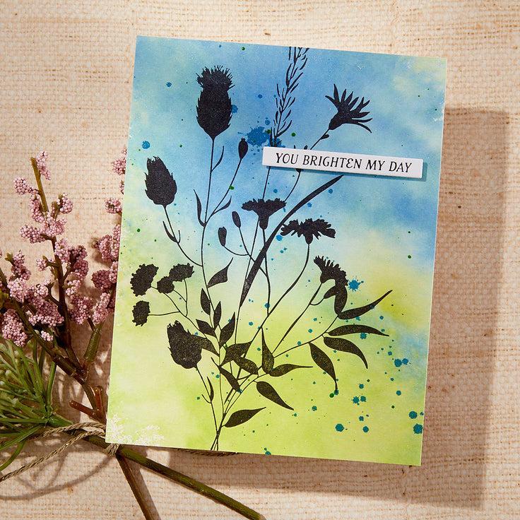 Spellbinders - Field Notes Collection - Press Plates - Bloom Wildly-ScrapbookPal
