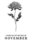 Spellbinders - Florals Through the Year Collection - Press Plates - November Chrysanthemum-ScrapbookPal
