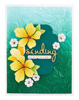Spellbinders - Four Petal Collection - 3D Embossing Folder - Four Petal Floral-ScrapbookPal