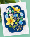Spellbinders - Four Petal Collection - 3D Embossing Folder - Four Petal Floral-ScrapbookPal