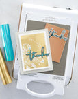 Spellbinders - Glimmer Essentials Solid Shapes Collection - Glimmer Hot Foil Plate - Essential Glimmer Solid Rectangle - Scratch & Dent-ScrapbookPal