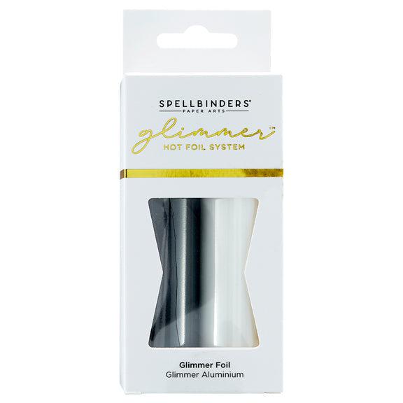 Spellbinders - Glimmer Hot Foil - Opaque Black &amp; White-ScrapbookPal