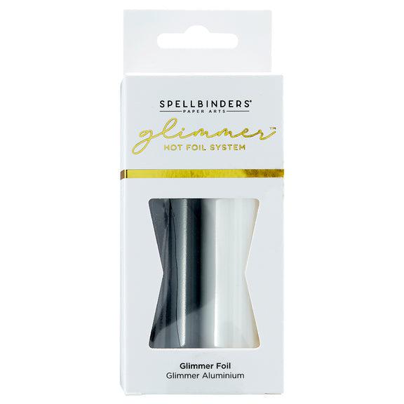 Spellbinders - Glimmer Hot Foil - Opaque Black & White-ScrapbookPal