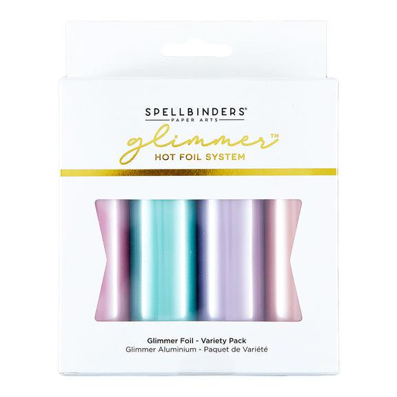 Spellbinders - Glimmer Hot Foil - Satin Pastels Variety Pack-ScrapbookPal