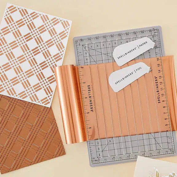 Spellbinders - Glimmer Hot Foil - Satin Rose Gold-ScrapbookPal