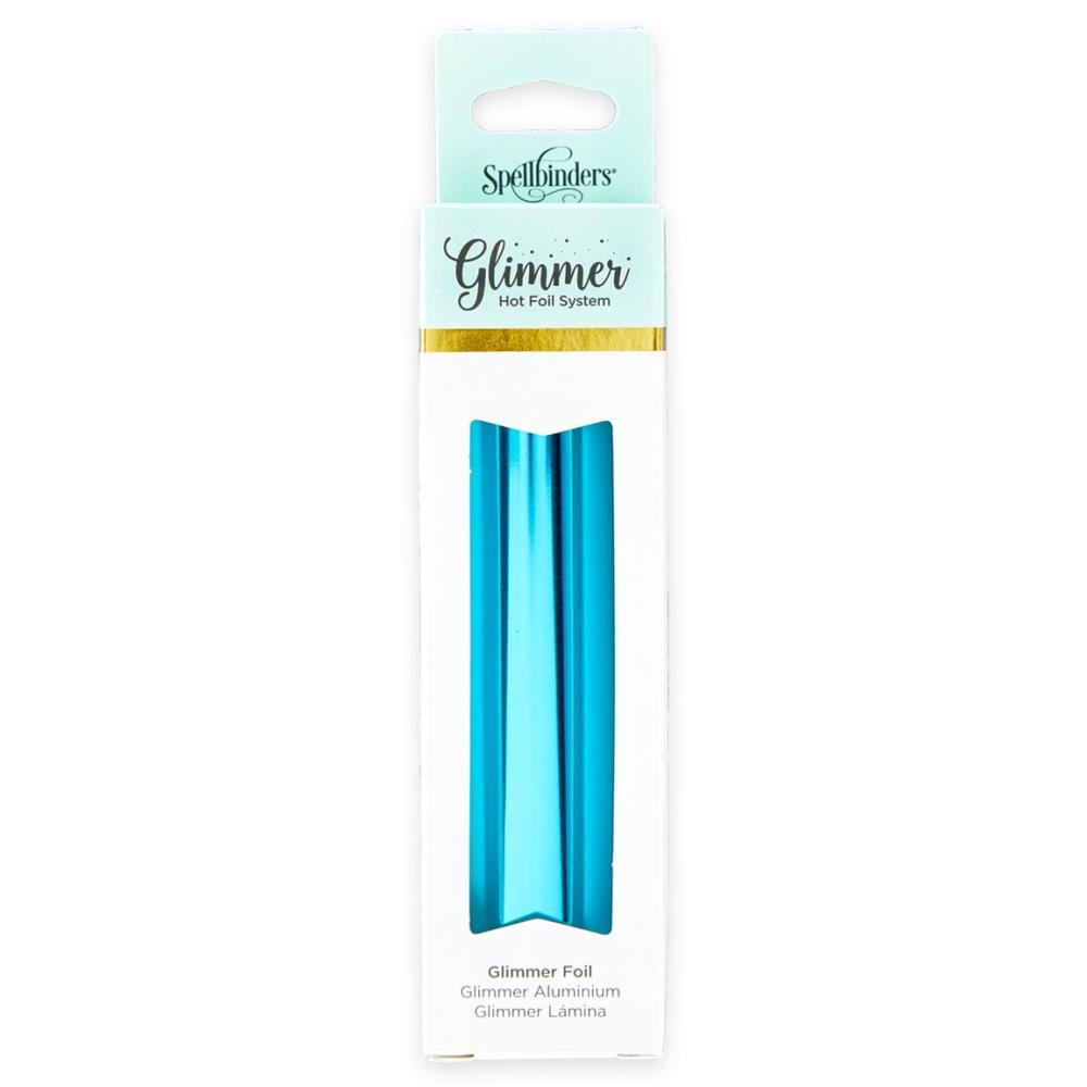Spellbinders - Glimmer Hot Foil - Teal-ScrapbookPal