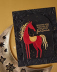 Spellbinders - Good Fortune Horse Collection - Dies - Good Fortune Horse-ScrapbookPal