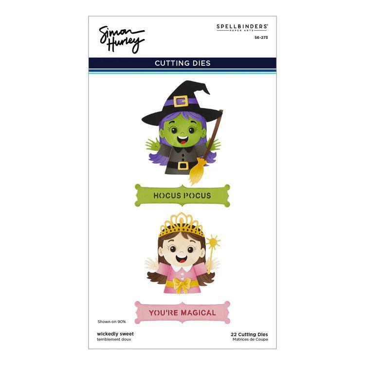 Spellbinders - Halloween Hugs Collection - Dies - Wickedly Sweet-ScrapbookPal
