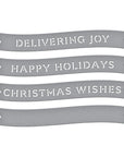 Spellbinders - Handmade Holidays Collection - Dies - Handmade Sentiments-ScrapbookPal