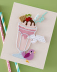 Spellbinders - Happier Hour Collection - Dies - Fountain Wishes-ScrapbookPal