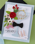 Spellbinders - Happier Hour Collection - Dies - Linear Touch Rectangles and Tag-ScrapbookPal